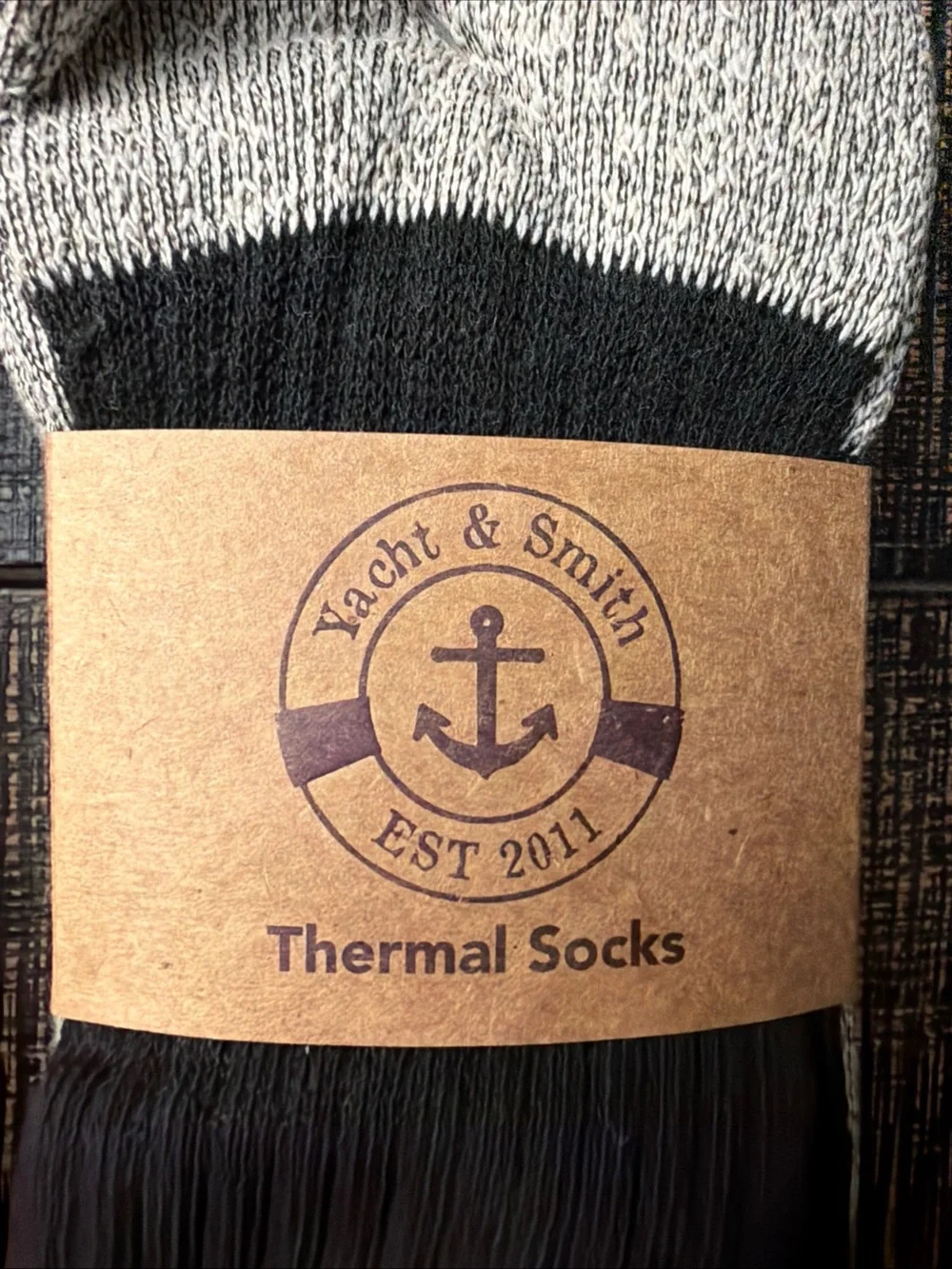2 pack of 3 set of Women’s shoes size 9-11 Thermal Crew Socks - Black & Gray
